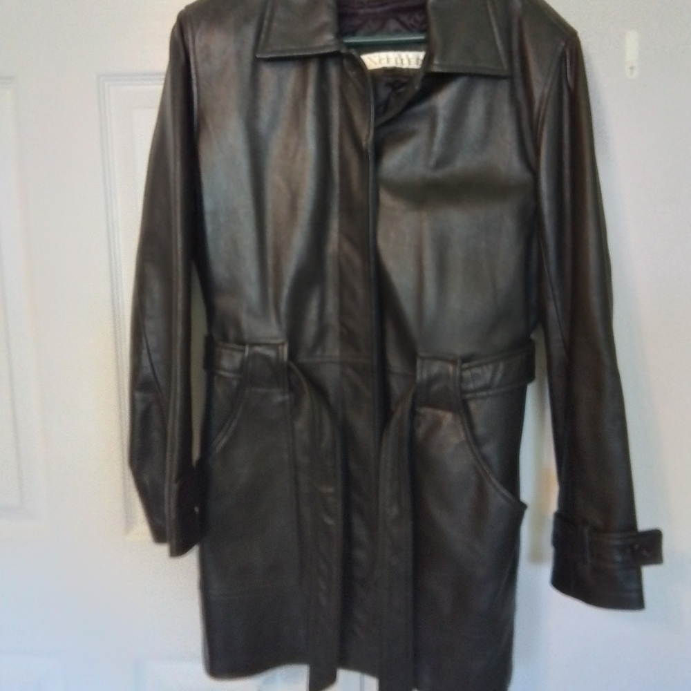 Women's Black Leather Jacket